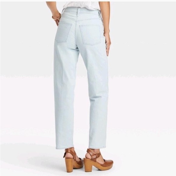 Women's 90's High-Rise Vintage Straight Jeans Universal Thread Light Blue Size 2 - Picture 2 of 13